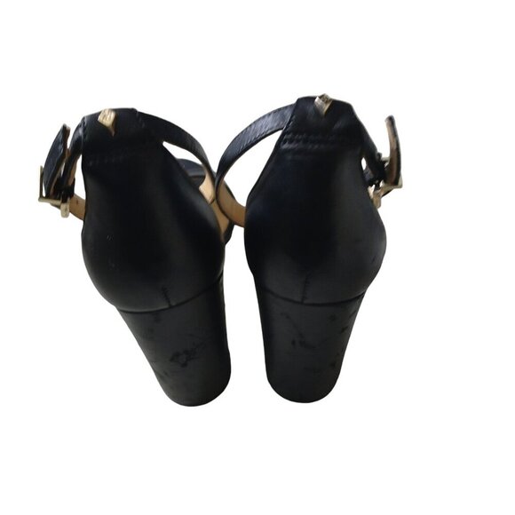 Sam Edelman Women's Size 6M Yoro Black Block Heel Ankle Strap Sandal READ - Picture 4 of 9